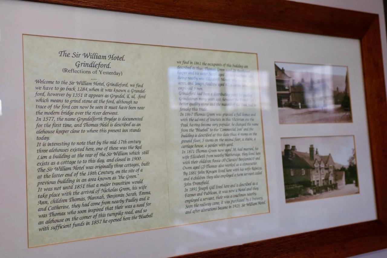 Sir William Hotel Grindleford Bridge Εξωτερικό φωτογραφία